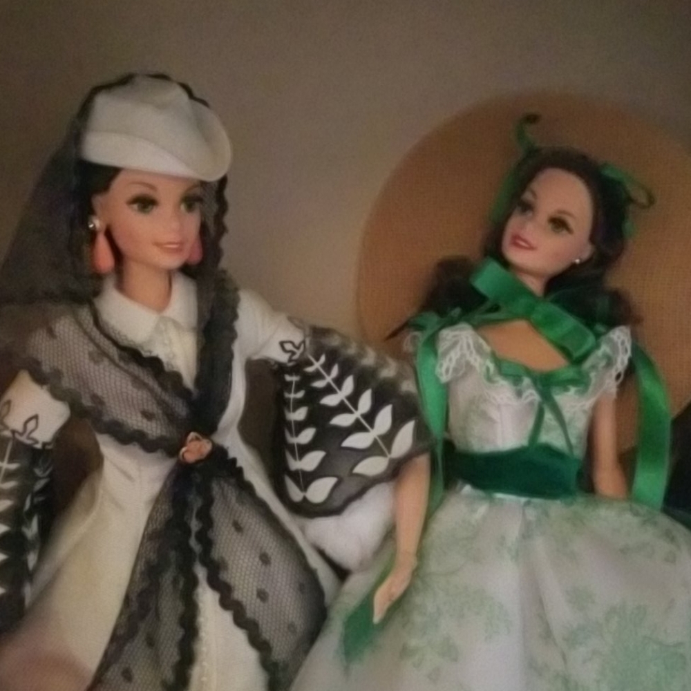 Mattel Gone With The Wind Barbie Dolls - Gem